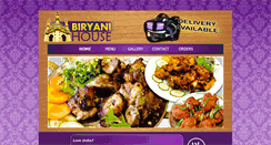 Desktop Screenshot of biryanihouse.com